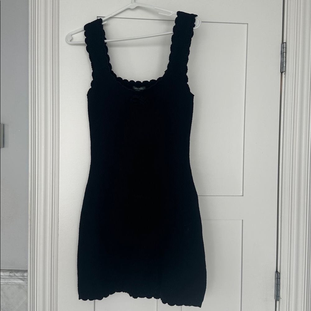 wild fable Black Knit Tank Dress